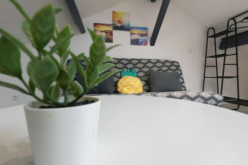 Atypique T1 Duplex - Wifi .Parking .Proche .Gare Apartment Saint-Quentin  Luaran gambar