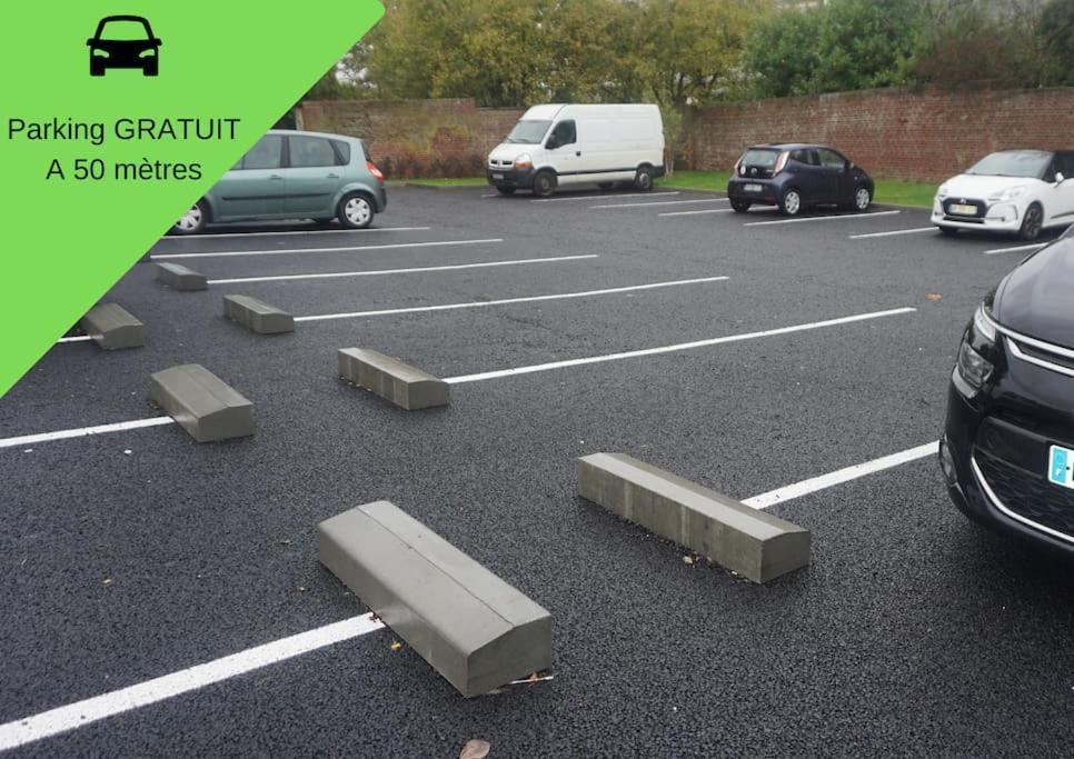 Atypique T1 Duplex - Wifi .Parking .Proche .Gare Apartment Saint-Quentin  Luaran gambar